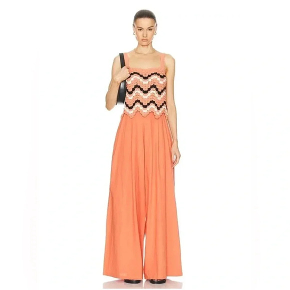 BNWT Escvdo Marea Crochet Top Size XS - Picture 2 of 12